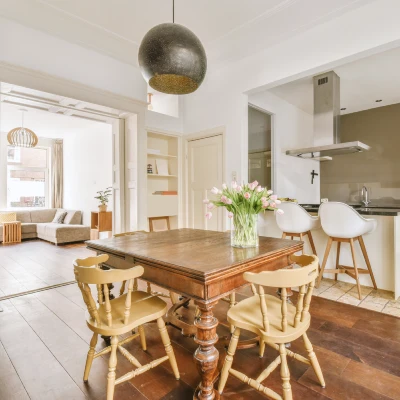 reforma de chalet con cocina abierta en avda de madrid